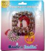 5 Face Rudraksha with Crystal (Sphatik) Mala, 108+1 Rudraksha & Crystal Mala