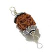 Three Face Rudraksha with double Loop